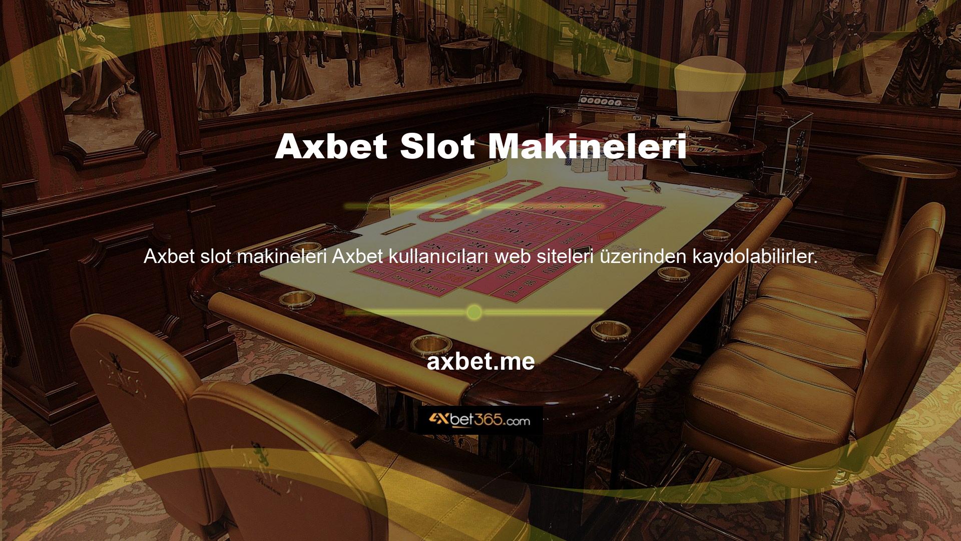 Axbet web sitesinde casino veya slot makinelerinde oynama ve casino oynayamama olasılığı, farklı bir giriş adresi kullanılarak aşılabilir