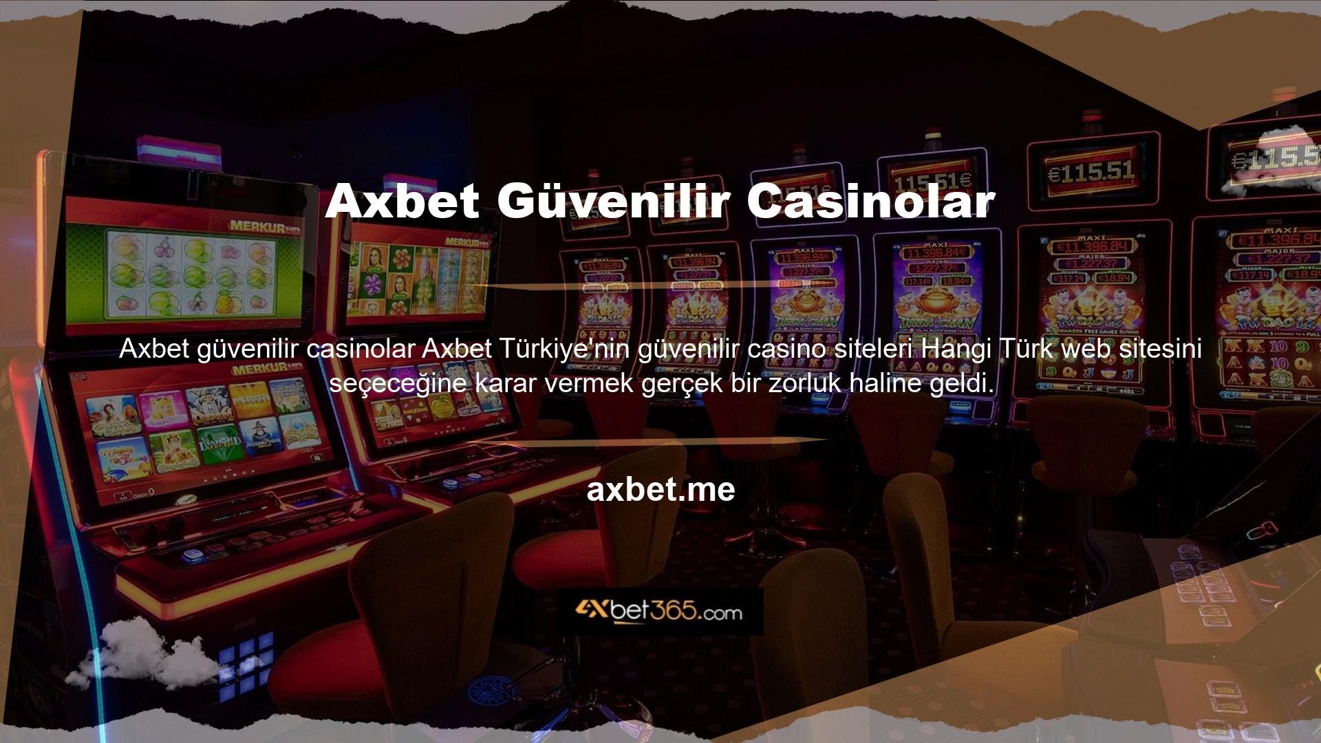 Her casino sitesi, kullanıcılarının oynarken kendilerini güvende ve kendinden emin hissetmelerini sağlamak için çok çalışıyor
