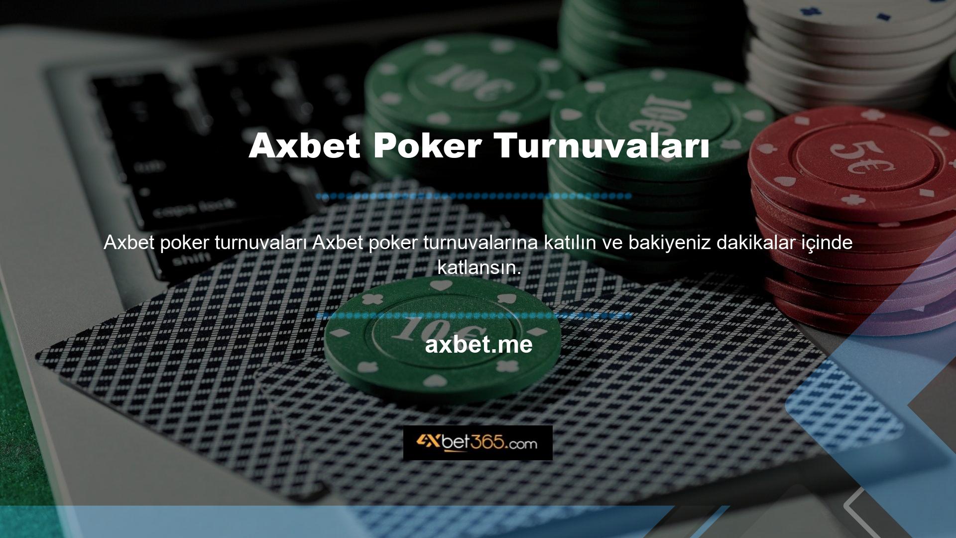 Poker ve canlı casino oyunlarıyla Axbet hem eğlenin hem de kazanın